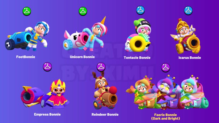 All Brawl Stars Skins Updated (14)