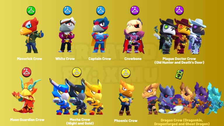 All Brawl Stars Skins Updated (15)