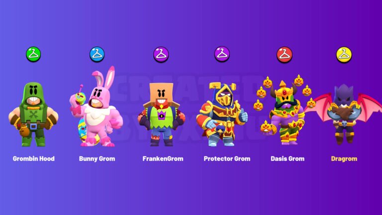 All Brawl Stars Skins Updated (3)