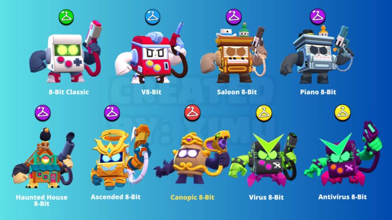 All Brawl Stars Skins Updated (5)