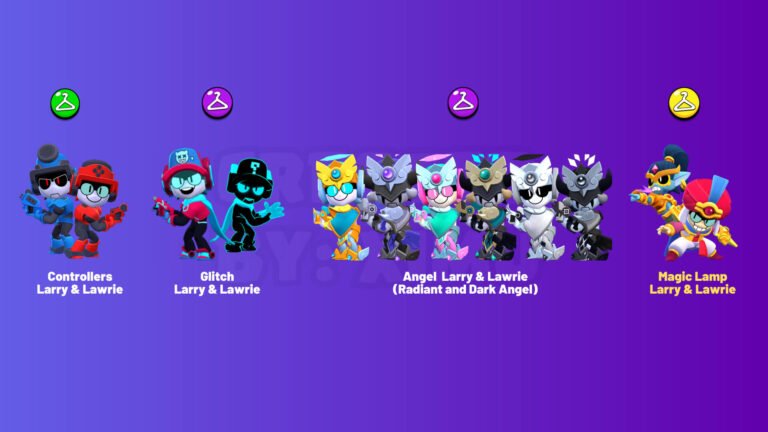 All Brawl Stars Skins Updated (6)