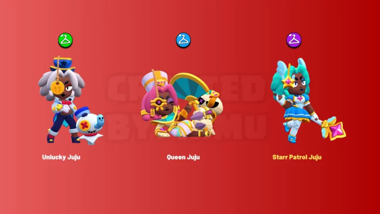All Juju Skins from Brawl Stars