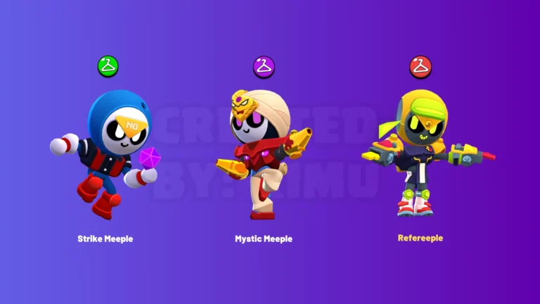 All Meeple Skins from Brawl Stars